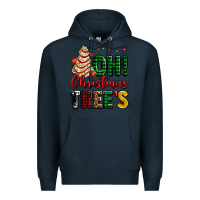 Navy oh Christmas tree's ado Premium Hoodie - AdoDesignShop