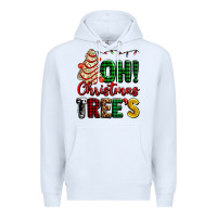White oh Christmas tree's ado Premium Hoodie - AdoDesignShop