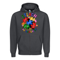 Smoke i teach au some kids Zipper Hoodie - JahusDesignShop