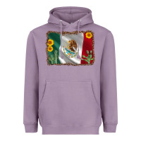 Lavender mexico flag sunflower cactus Heavyweight Hoodie - AdoDesignShop