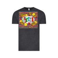 Vintage Black taco fiesta Vintage Tee - Zillion Design Studio
