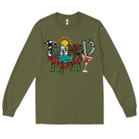 Army Green tanned and tipsy Long Sleeve Tee - SublimationCraftShop