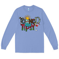Colony Blue tanned and tipsy Long Sleeve Tee - SublimationCraftShop