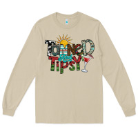 Mushroom tanned and tipsy Long Sleeve Tee - SublimationCraftShop