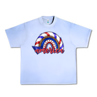 Grape Ice America rainbow Urban Heavy Tee - texasbilliewilder
