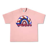 Salmon America rainbow Urban Heavy Tee - texasbilliewilder