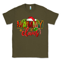 Army Green christmas mammy claus Classic Tee - FaDigitalArtStudio