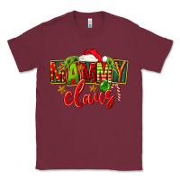 Burgundy christmas mammy claus Classic Tee - FaDigitalArtStudio