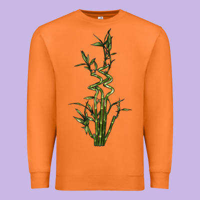 Lucky Bamboo Premium Sweatshirt Designed By Lillyallendesigns