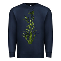 Navy Lucky Bamboo Premium Sweatshirt - LillyAllenDesigns