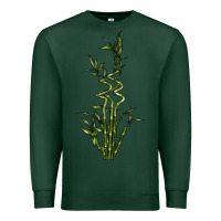 Sports Green Lucky Bamboo Premium Sweatshirt - LillyAllenDesigns