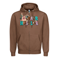 Chestnut hair hustler Zipper Hoodie - AdoDesignShop