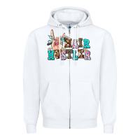 White hair hustler Zipper Hoodie - AdoDesignShop