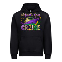 Black mardi gras cruise celebration Urban Hoodie - LillyAllenDesigns