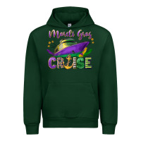 Forest Green mardi gras cruise celebration Urban Hoodie - LillyAllenDesigns