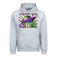 Heather Grey mardi gras cruise celebration Urban Hoodie - LillyAllenDesigns