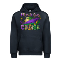 Navy mardi gras cruise celebration Urban Hoodie - LillyAllenDesigns