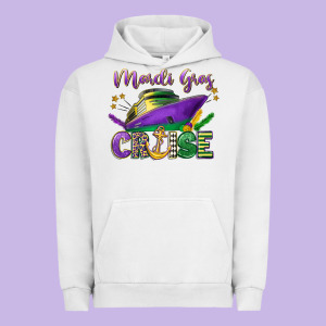 Mardi Gras Cruise Celebration Urban Hoodie Designed By Lillyallendesigns