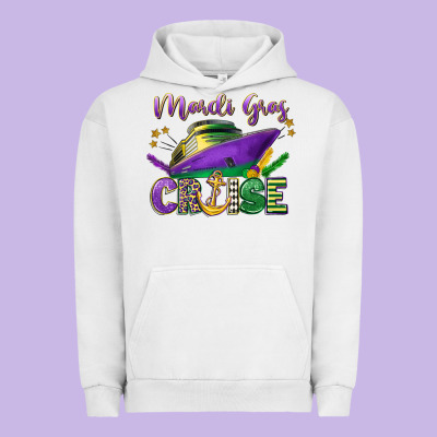 Mardi Gras Cruise Celebration Urban Hoodie Designed By Lillyallendesigns