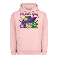 Pigment Salmon mardi gras cruise celebration Urban Hoodie - LillyAllenDesigns