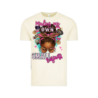 Vintage Arctic minding my own small business afro messy bun Vintage Tee - texasbilliewilder