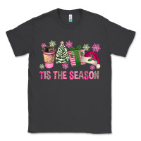 Smoke Pink Christmas Tis The Season Classic Tee - FaDigitalArtStudio