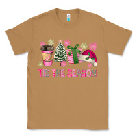 Toasted Coconut Pink Christmas Tis The Season Classic Tee - FaDigitalArtStudio