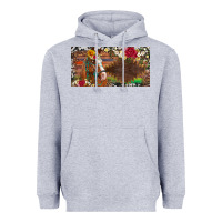 Heather Grey western turquoise gemstone horse cowhide leopard floral background lic Heavyweight Hoodie - Artiststas
