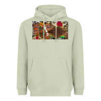 Matcha western turquoise gemstone horse cowhide leopard floral background lic Heavyweight Hoodie - Artiststas