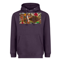 Plum western turquoise gemstone horse cowhide leopard floral background lic Heavyweight Hoodie - Artiststas