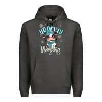 I'm Udderly Freezing Baby Cow Premium Hoodie | Teevron