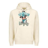 Tofu i'm udderly freezing baby cow Premium Hoodie - MaliasSmallBusiness