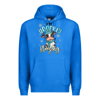 True Royal i'm udderly freezing baby cow Premium Hoodie - MaliasSmallBusiness