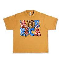 Peanut Butter America with lightning bolt Urban Heavy Tee - texasbilliewilder