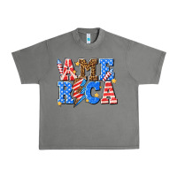 Tornado America with lightning bolt Urban Heavy Tee - texasbilliewilder