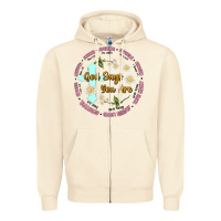 Sandshell god says you are Zipper Hoodie - JahusDesignShop