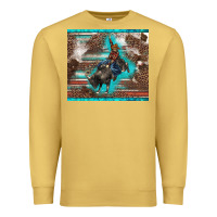 Antique Gold western rodeo bullfighter serape leopards turquoise's gliterrs Premium Sweatshirt - BarkalooDesign