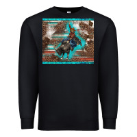 Black western rodeo bullfighter serape leopards turquoise's gliterrs Premium Sweatshirt - BarkalooDesign