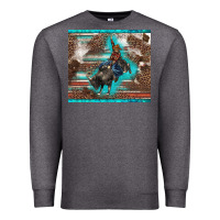 Charcoal Heather western rodeo bullfighter serape leopards turquoise's gliterrs Premium Sweatshirt - BarkalooDesign