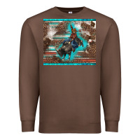 Chestnut western rodeo bullfighter serape leopards turquoise's gliterrs Premium Sweatshirt - BarkalooDesign