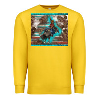 Lemon western rodeo bullfighter serape leopards turquoise's gliterrs Premium Sweatshirt - BarkalooDesign