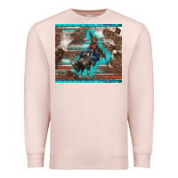 Pale Pink western rodeo bullfighter serape leopards turquoise's gliterrs Premium Sweatshirt - BarkalooDesign