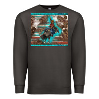 Smoke western rodeo bullfighter serape leopards turquoise's gliterrs Premium Sweatshirt - BarkalooDesign