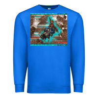 True Royal western rodeo bullfighter serape leopards turquoise's gliterrs Premium Sweatshirt - BarkalooDesign