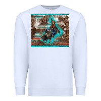 White western rodeo bullfighter serape leopards turquoise's gliterrs Premium Sweatshirt - BarkalooDesign