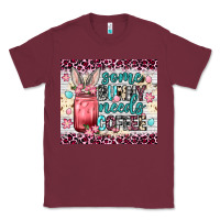 Burgundy Some bunny needs coffee 20oz tumbler Classic Tee - Neo Western