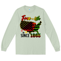 Matcha free ish since 1865 Long Sleeve Tee - HRA Design Shop