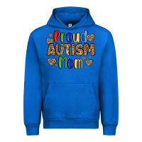 Cobalt proud autism mom design Urban Hoodie - LillyAllenDesigns