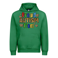 Emerald proud autism mom design Urban Hoodie - LillyAllenDesigns