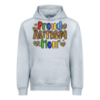 Heather Grey proud autism mom design Urban Hoodie - LillyAllenDesigns
